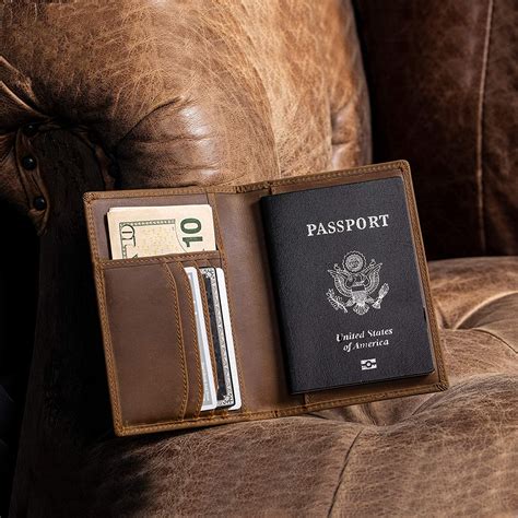 luxury passport wallets